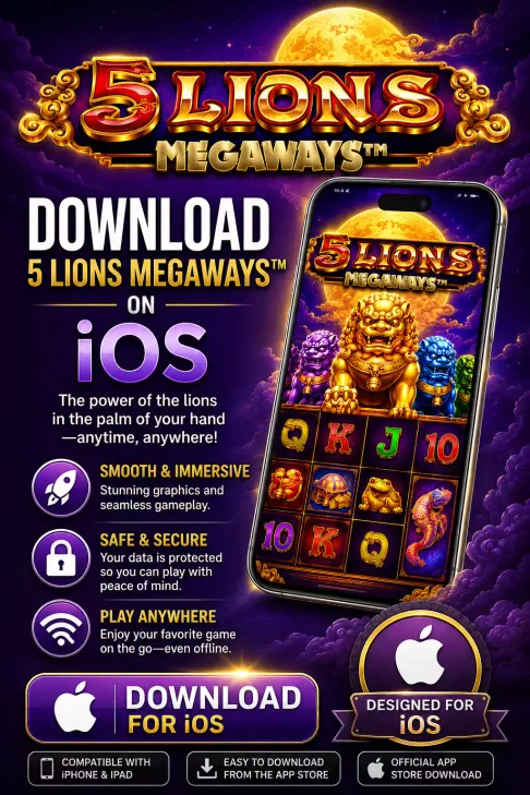Download 5 Lions Megaways EN IOS 1
